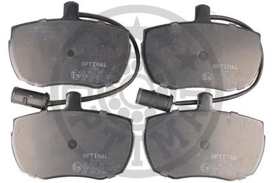 BP09644 OPTIMAL Комплект тормозных колодок, дисковый тормоз
