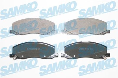 5SP1468 SAMKO Комплект тормозных колодок, дисковый тормоз