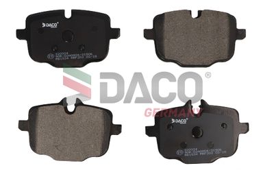 320324 DACO Germany Комплект тормозных колодок, дисковый тормоз