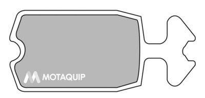 LVXL322 MOTAQUIP Комплект тормозных колодок, дисковый тормоз