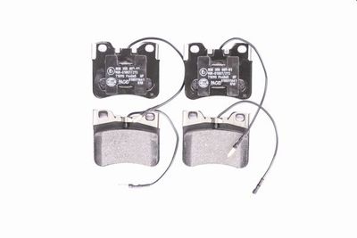 8DB355007811 HELLA Комплект тормозных колодок, дисковый тормоз