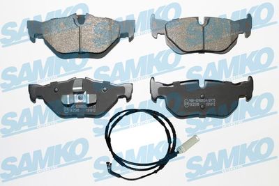 5SP1876A SAMKO Комплект тормозных колодок, дисковый тормоз