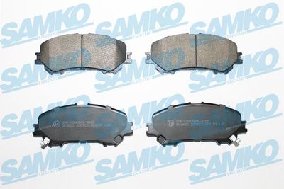 5SP2151 SAMKO Комплект тормозных колодок, дисковый тормоз