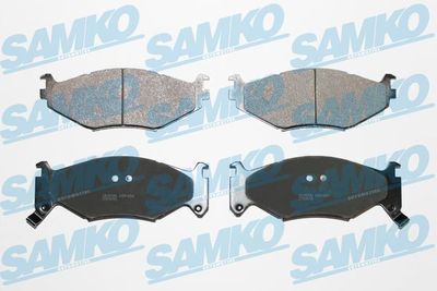5SP454 SAMKO Комплект тормозных колодок, дисковый тормоз