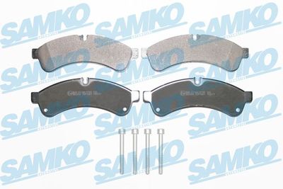 5SP1461 SAMKO Комплект тормозных колодок, дисковый тормоз