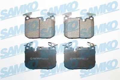 5SP1854 SAMKO Комплект тормозных колодок, дисковый тормоз