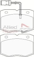 ADB11069 COMLINE Комплект тормозных колодок, дисковый тормоз