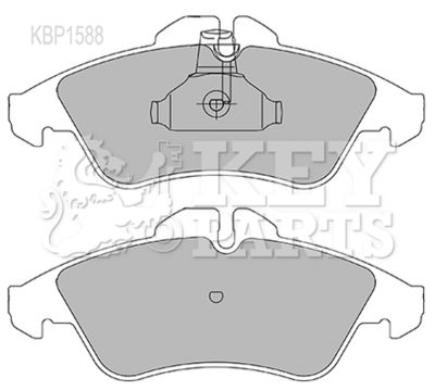 KBP1588 KEY PARTS Комплект тормозных колодок, дисковый тормоз