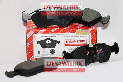 DBP1067 DYNAMATRIX Комплект тормозных колодок, дисковый тормоз