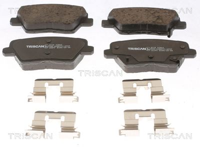 811043062 TRISCAN Комплект тормозных колодок, дисковый тормоз
