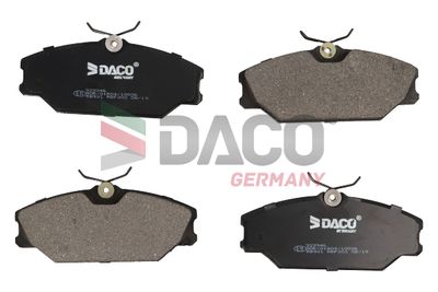 323946 DACO Germany Комплект тормозных колодок, дисковый тормоз