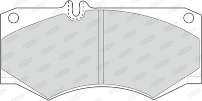 2978418004017204 BERAL Комплект тормозных колодок, дисковый тормоз