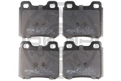 BP12059 OPTIMAL Комплект тормозных колодок, дисковый тормоз