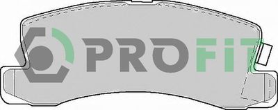 50000478C PROFIT Комплект тормозных колодок, дисковый тормоз