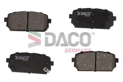 321723 DACO Germany Комплект тормозных колодок, дисковый тормоз
