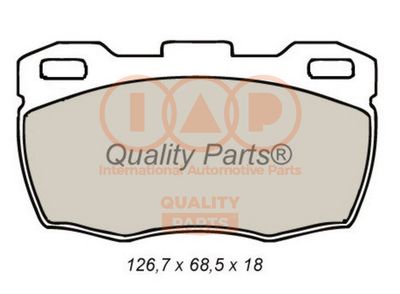 70414032 IAP QUALITY PARTS Комплект тормозных колодок, дисковый тормоз
