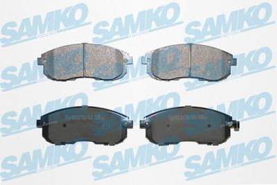 5SP1605 SAMKO Комплект тормозных колодок, дисковый тормоз