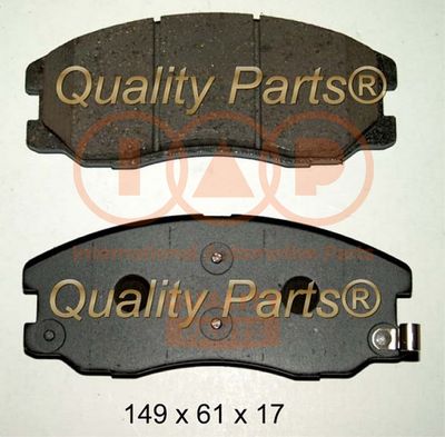 70420090 IAP QUALITY PARTS Комплект тормозных колодок, дисковый тормоз