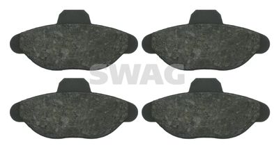 70916082 SWAG Комплект тормозных колодок, дисковый тормоз