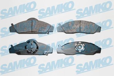 5SP1437 SAMKO Комплект тормозных колодок, дисковый тормоз