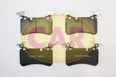 PNT4802 CAR Комплект тормозных колодок, дисковый тормоз