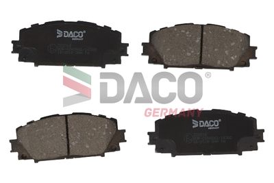 322016 DACO Germany Комплект тормозных колодок, дисковый тормоз
