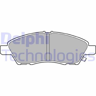 LP3170 DELPHI Комплект тормозных колодок, дисковый тормоз