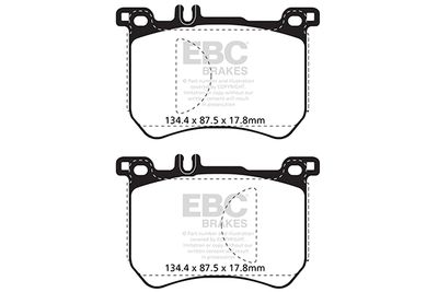 DP32179C EBC Brakes Комплект тормозных колодок, дисковый тормоз