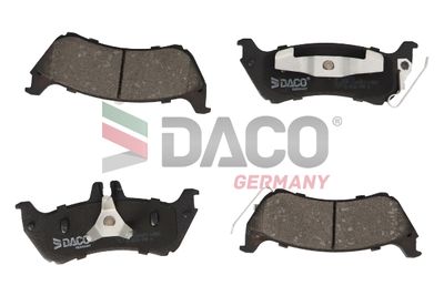 322341 DACO Germany Комплект тормозных колодок, дисковый тормоз