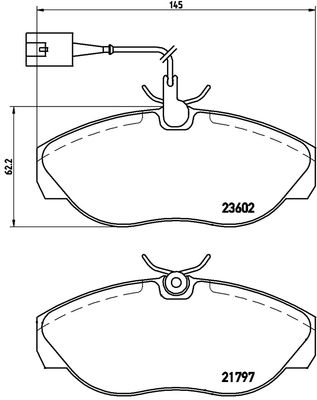 FK20306 KAISHIN Комплект тормозных колодок, дисковый тормоз