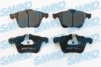 5SP2093 SAMKO Комплект тормозных колодок, дисковый тормоз