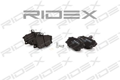 402B0117 RIDEX Комплект тормозных колодок, дисковый тормоз