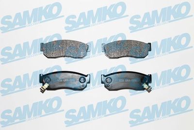 5SP519 SAMKO Комплект тормозных колодок, дисковый тормоз