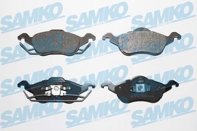 5SP696 SAMKO Комплект тормозных колодок, дисковый тормоз