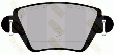 PA1597 Brake ENGINEERING Комплект тормозных колодок, дисковый тормоз