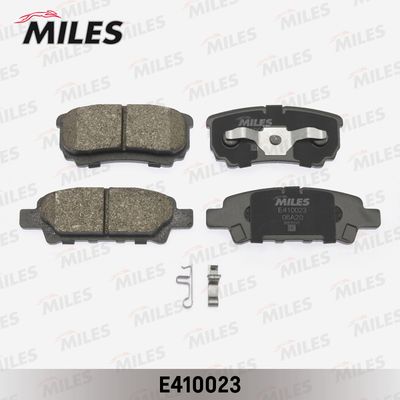 E410023 MILES Комплект тормозных колодок, дисковый тормоз