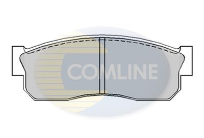 CBP0207 COMLINE Комплект тормозных колодок, дисковый тормоз