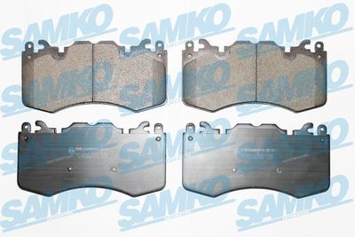 5SP1885 SAMKO Комплект тормозных колодок, дисковый тормоз