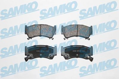 5SP1101 SAMKO Комплект тормозных колодок, дисковый тормоз