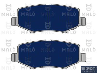 1051110 AKRON-MALÒ Комплект тормозных колодок, дисковый тормоз