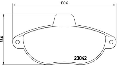 FK20270 KAISHIN Комплект тормозных колодок, дисковый тормоз