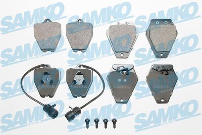 5SP1118 SAMKO Комплект тормозных колодок, дисковый тормоз