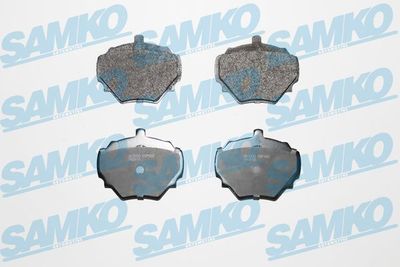 5SP392 SAMKO Комплект тормозных колодок, дисковый тормоз