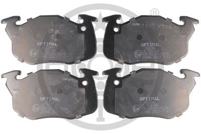 BP10134 OPTIMAL Комплект тормозных колодок, дисковый тормоз