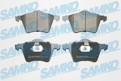 5SP1525 SAMKO Комплект тормозных колодок, дисковый тормоз
