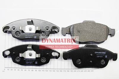 DBP1971 DYNAMATRIX Комплект тормозных колодок, дисковый тормоз