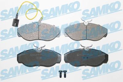 5SP964 SAMKO Комплект тормозных колодок, дисковый тормоз