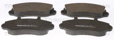 811010526 TRISCAN Комплект тормозных колодок, дисковый тормоз