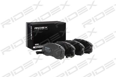 402B0291 RIDEX Комплект тормозных колодок, дисковый тормоз