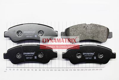 DBP1927 DYNAMATRIX Комплект тормозных колодок, дисковый тормоз